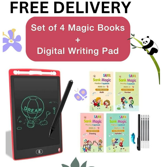 Sank Magic Practice Copy Book + Writing Tablet